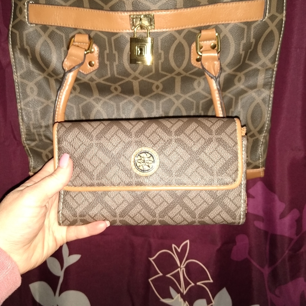 Purse with matching wallet